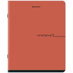 Тетрадь А5, 48 л., BRAUBERG, скоба, клетка, SoftTouch, "Минимал_Цвет", (микс в спайке), 405329