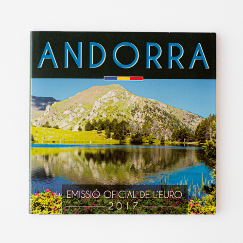 Andorra 2017 Brilliant Uncirculated (BU) Coin Set