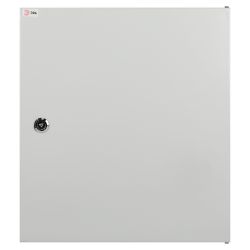 Корпус металлический навесной ЭРА SIMPLE ЩУ-3-1-1м 2-х дверный (445х400х155)герм замок IP54 У2 серый