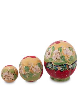 Народные промыслы МР-23/15 Матрешка-шар 3м «Дуняша»