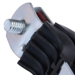 Хомут для труб двухвинтовой STOUT - 3/8" (15-19 мм, с гайкой)