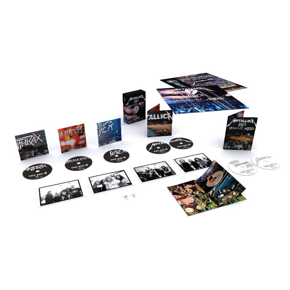 Metallica, Slayer, Megadeth, Anthrax / The Big 4: Live From Sofia, Bulgaria (Limited Edition)(5CD+2DVD)