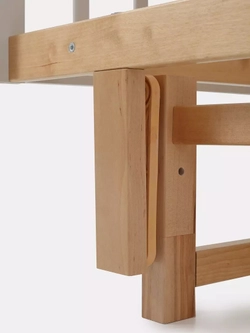 Кроватка детская Rant Indy Pro Crystal Beige маятник универсальный, автостенка