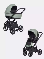 Коляска BRANO PRO (3 в 1) (Riko) 04 Lagoon (зеленый)