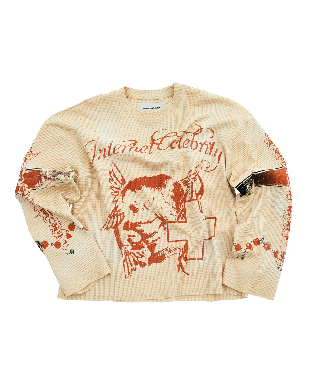 Internet Celebrity L. // Orange Print