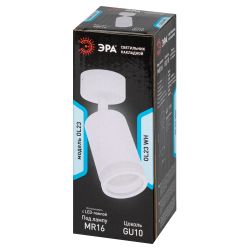 Светильник настенно-потолочный спот ЭРА OL23 WH MR16/GU10, белый