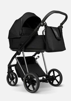 Roan Коляска 2 в 1 Sol Caviar Black Nickel