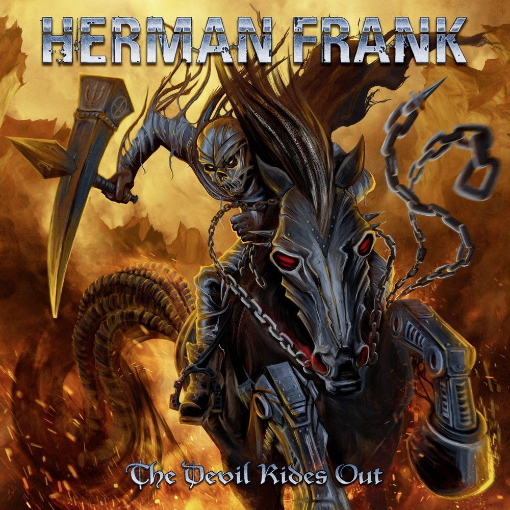 HERMAN FRANK The Devil Rides Out 2016, heavy metal, ACCEPT, музыкальный компакт диск, VICTORY