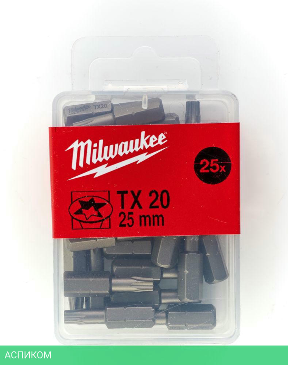 Бита Milwaukee TX20 25мм 25шт (4932399596)