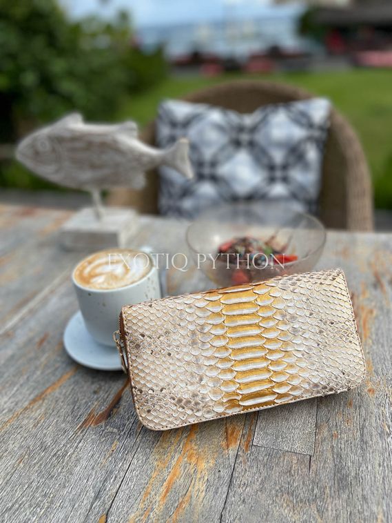 Кошелек из кожи питона WA-174