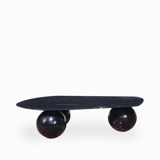 Кофейный стол Peregrine 120х60 черный индийский мрамор