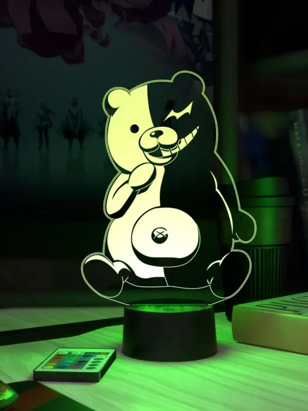 3Д-НОЧНИК "Монокума" (Danganronpa)
