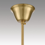 8243/6 CLASSI LN25 22 латунь, металл Люстра подвесная E14 6*40W 220V KRISTINA