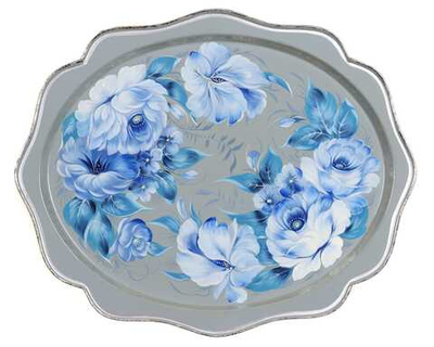 Zhostovo metal tray A15D180526212