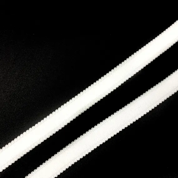 Резинка бретелечная белая 10 мм (цв. 001), 612/10