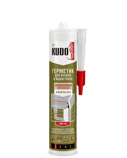 Герметик KUDO KSK-141 для кровли белый 280 мл