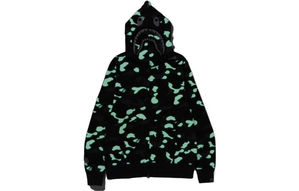 A Bathing Ape City Camo Shark Full Zip Худи Ss23