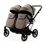 Детская универсальная коляска Adamex LEO DUO (2в1) DUO-TK72 - Бежевый