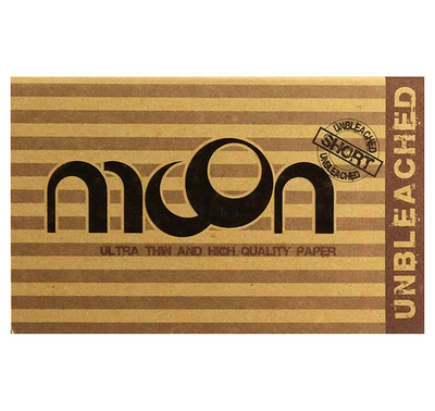 Бумага для сигарет "Moon" Double Brown Unbleached 12.5г/м 100л*25шт