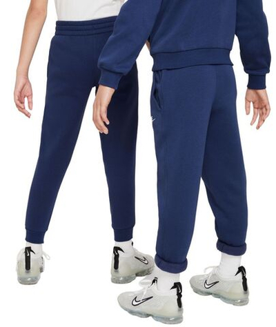 Штаны для девочки теннисные Nike Club Fleece Jogger - midnight navy/white