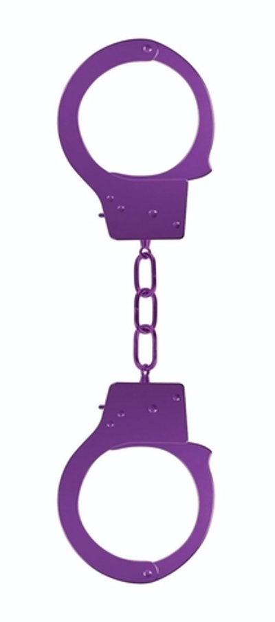 Фиолетовые наручники OUCH! Purple (Цвет: фиолетовый)