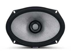 Автомобильная двухполосная коаксиальная акустика 16 x 24 см ALPINE R2-S69