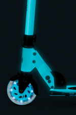 Самокат Micro Sprite Glow (светится в темноте) LED, белый