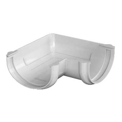 ТН ОПТИМА угол желоба 90°, белый