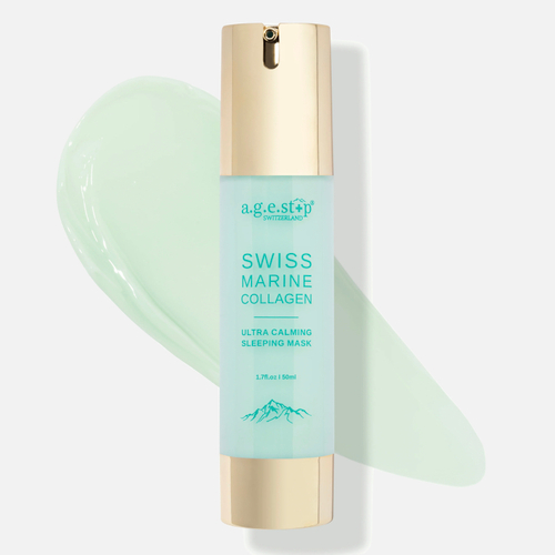 AGESTOP SWITZERLAND Marine Collagen Sleeping Mask Роскошная антивозрастная крем-маска, 50 мл