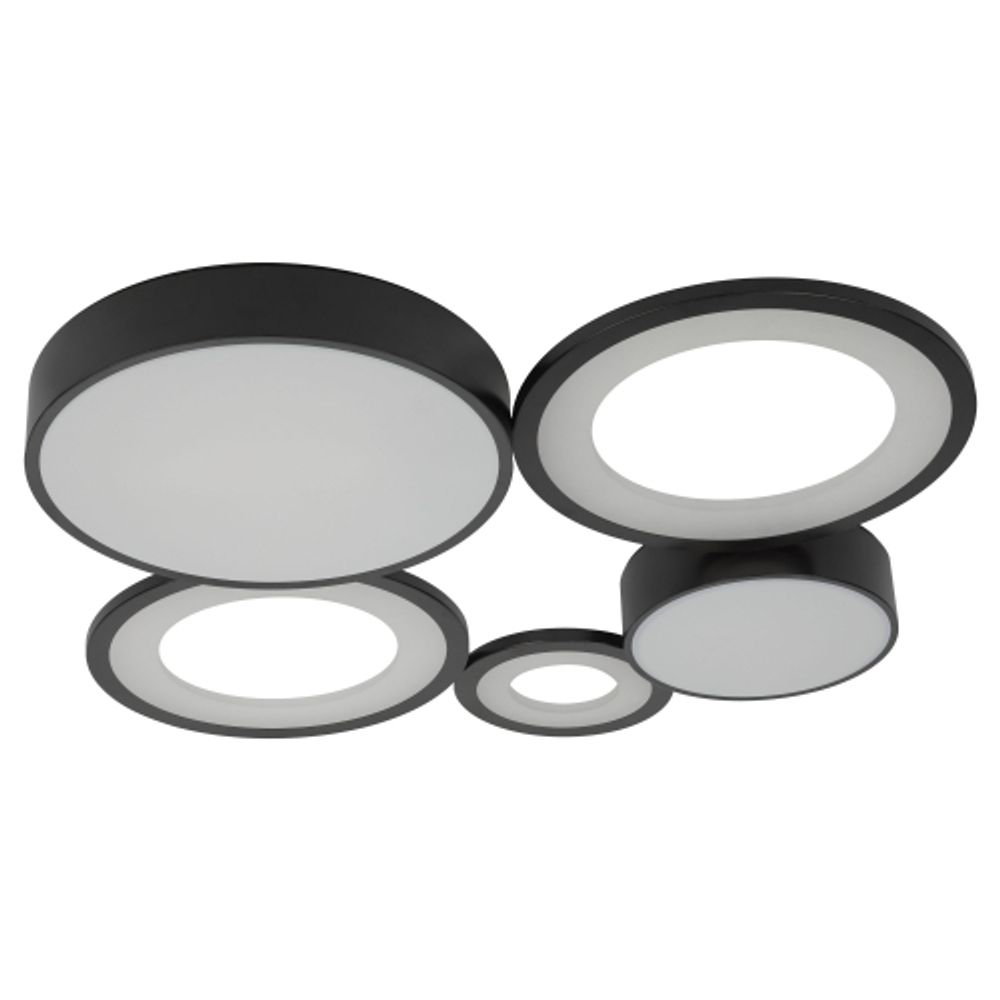 Светильник потолочный светодиодный Rivoli Aliona 6161-201 LED 110 Вт 3000 - 6000 К с пультом | Rivoli