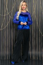 Блуза Жизель (синяя) Б11860 LT Collection