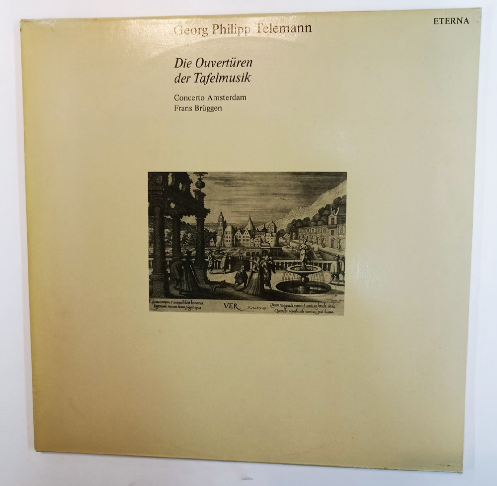 Georg Philipp Telemann Concerto Amsterdam, Frans Bruggen Die Ouverturen der Tafelmusik