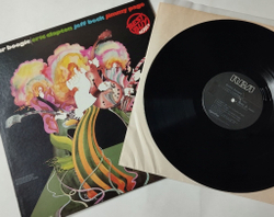 Винтажная виниловая пластинка LP Eric Clapton, Jeff Beck, Jimmy Page Guitar Boogie (USA 1973)