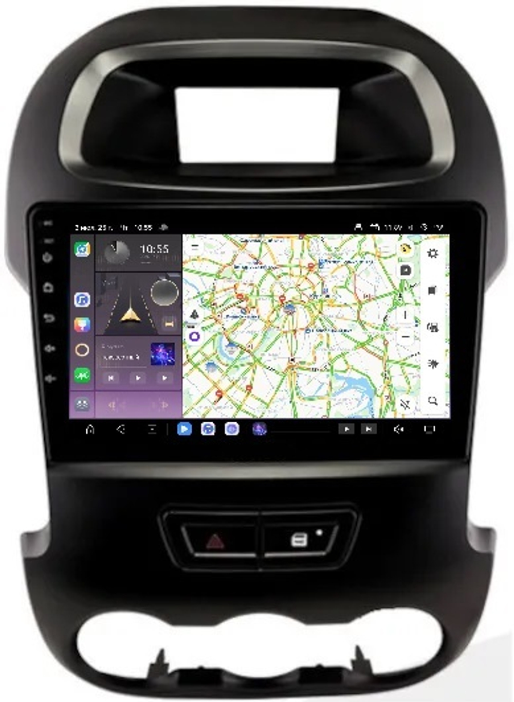 Магнитола для Ford Ranger 2011-2015 - Carmedia OL-9204 QLed, Android 13, TS20, CarPlay, SIM-слот