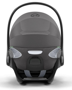 Коляска 3 в 1 Cybex Priam IV Matt Black complete и автокресло Cloud T i-Size Mirage Grey Plus Cozy Beige