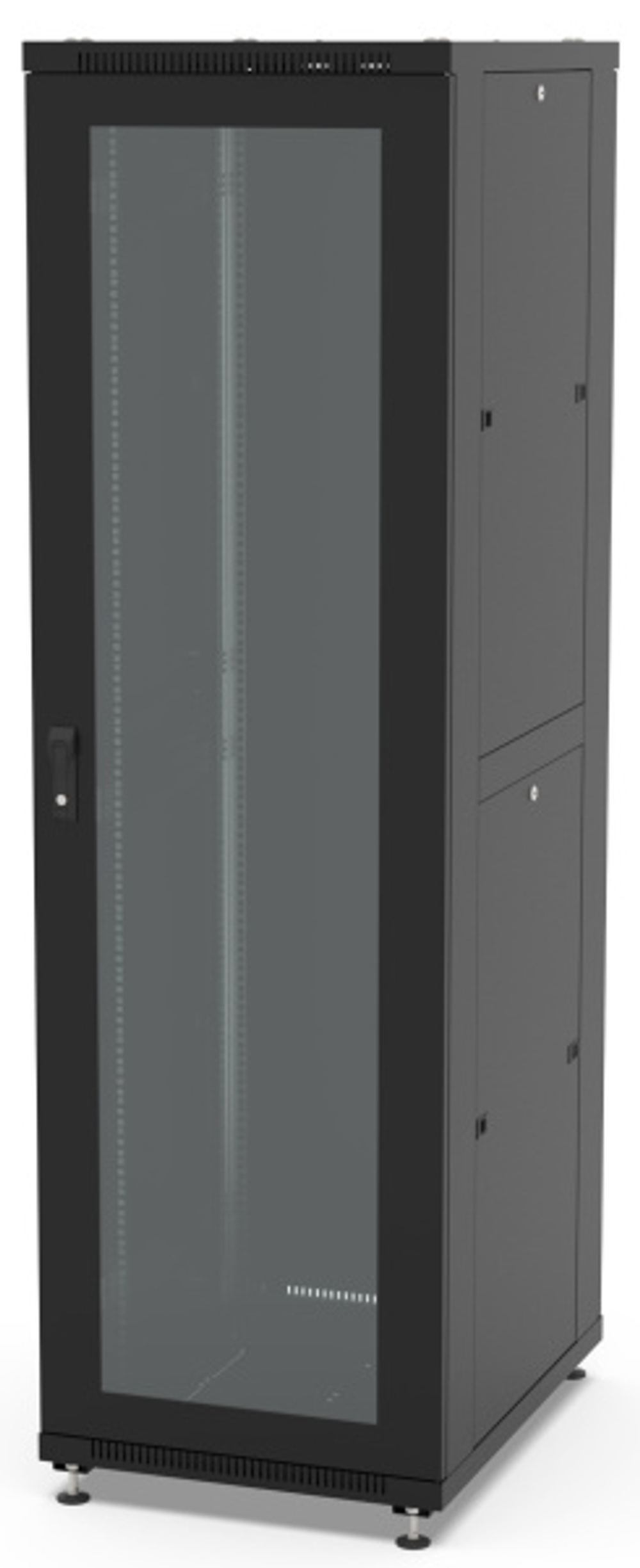 Шкаф напольный 19", 42U Filum FL-NT-4268GM2M-BK