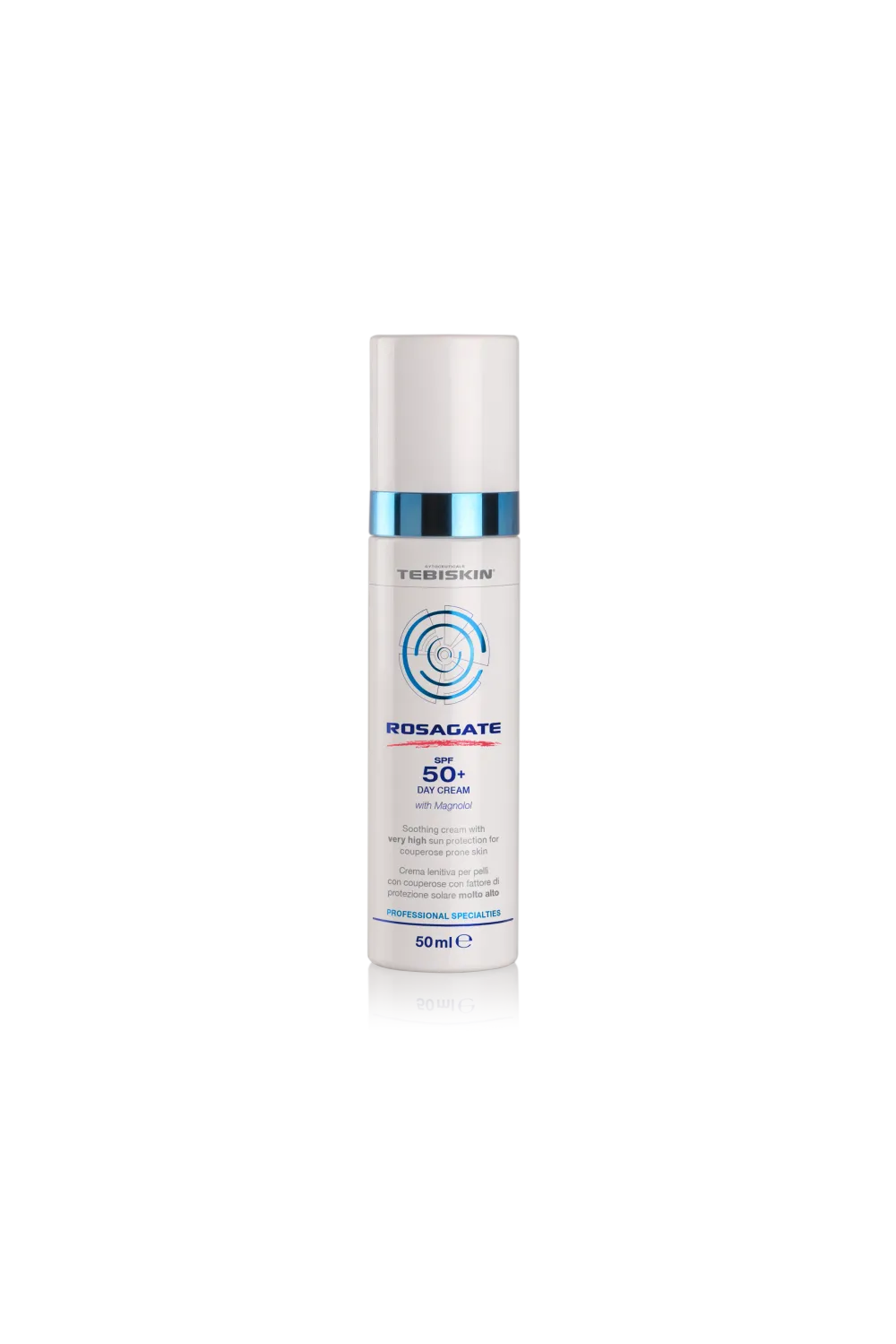 Крем увлажняющий успокаивающий SPF 50 Rosagate Day Cream, Tebiskin, 50 мл