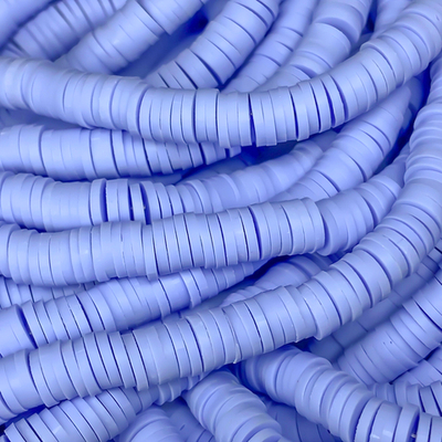 1317-свс Нить каучуковых бусин, 6мм, светло-синий, 38см