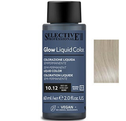 Glow Liquid Color Жидкий тонирующий краситель для волос "Glow Liquid Color", тон 10.12, 60 мл.