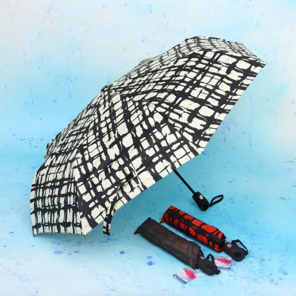 Зонт женский автомат «Ультрамарин - Талуна», микс 4 цвета, 8 спиц, d-96см, длина в слож. виде 28см