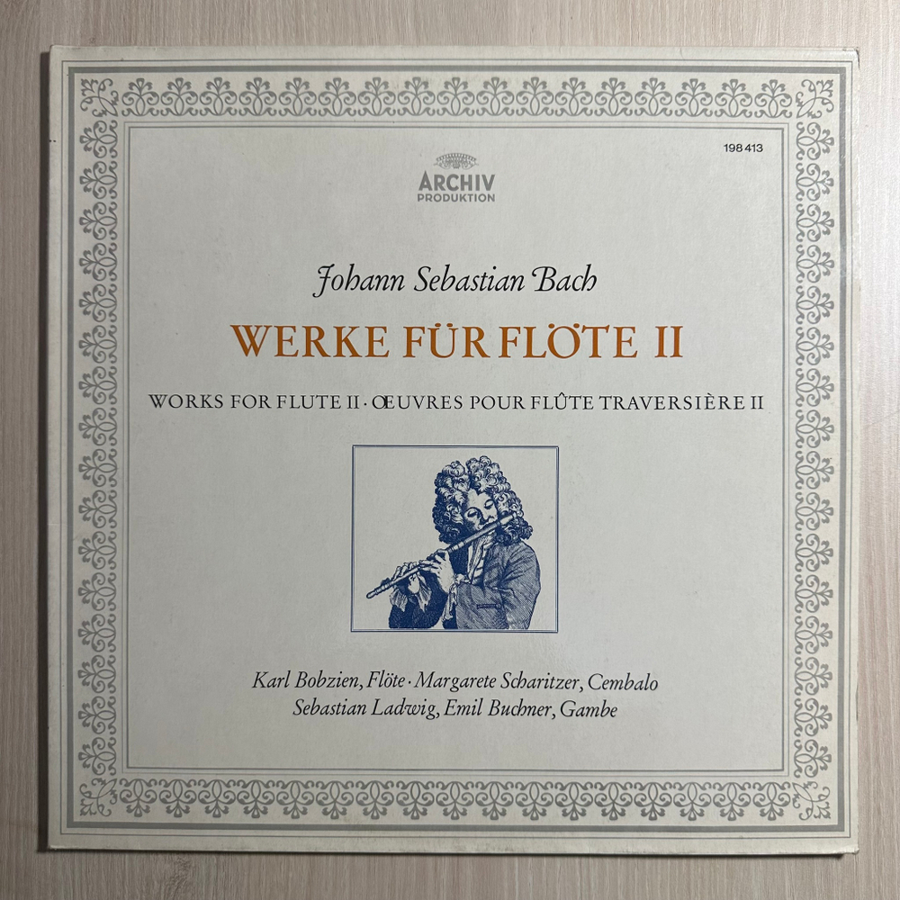 Бах -Произведения для флейты (Германия)