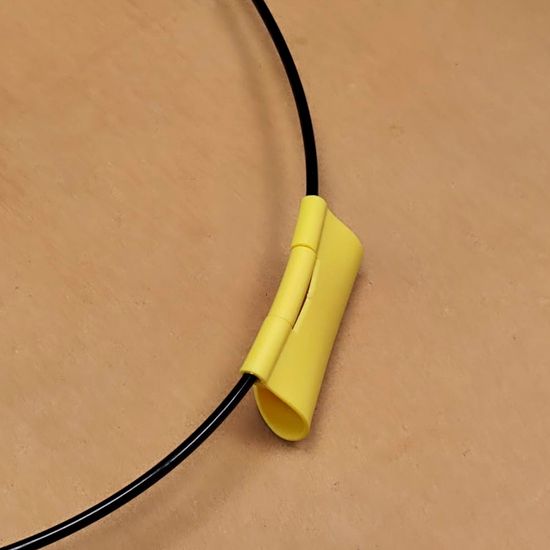 Держатель антенны резиновый для ошейников Garmin DC 50, TT 10, TT 15, T 5, TT 15x, T 5x, Alpha T20 / TT25 (Желтый)
