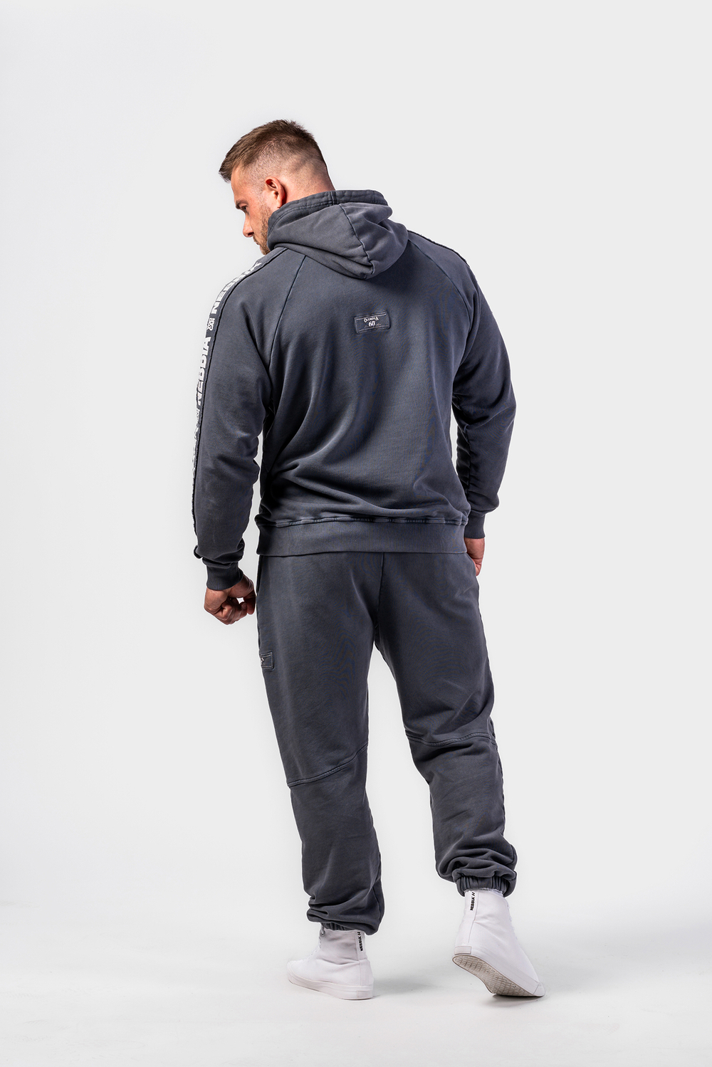 Спортивные брюки Washed Sweat Joggers LEGEND 795 Темно Серые