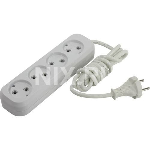 удлинитель сетевой Smartbuy SBE-10-4-02-N 4гн/2м.