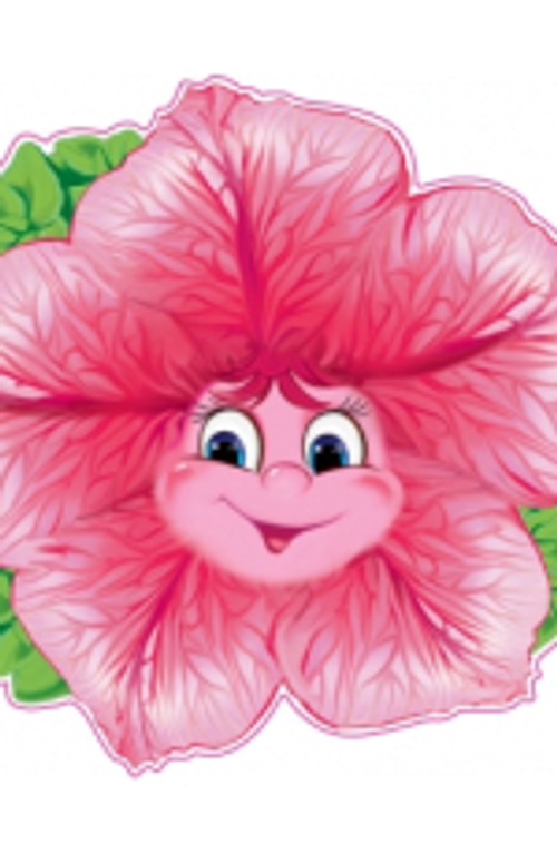 Украшение вырубная фигурка "Цветок Петунья"