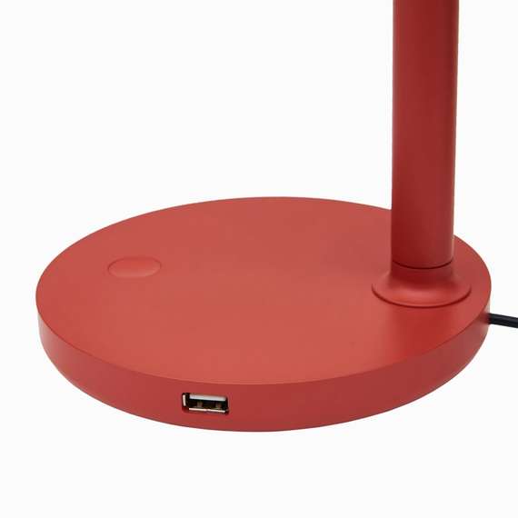 Настольная лампа Ozzy, красная