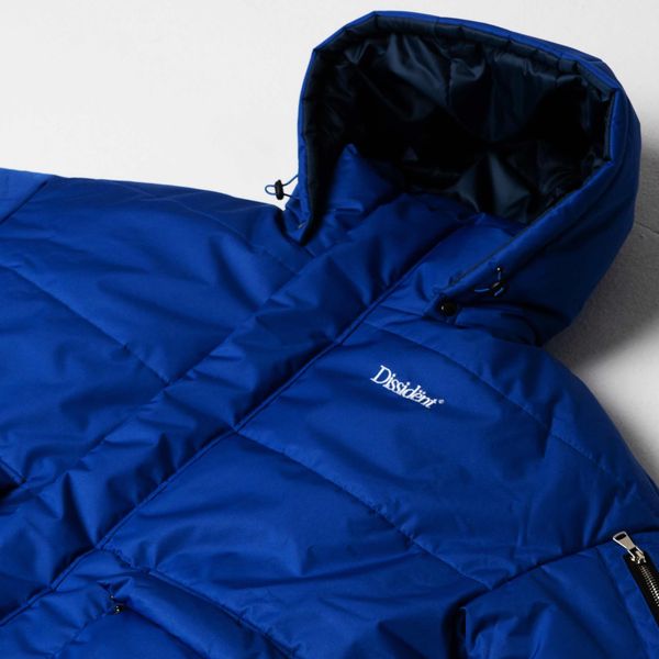 Пуховик "DD23" Синяя - фото 6