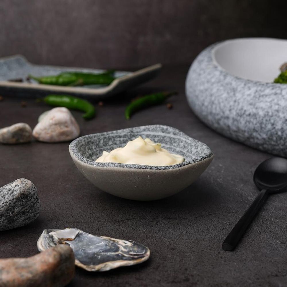 Соусник 45 мл 7,7*7,2 см h3,2 см Stone Untouched Taiga P.L. Proff Cuisine [1]