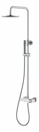Душевая система Boheme STICK WHITE DIAMOND CHROME 128-WCR белый/хром
