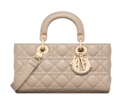Сумка Dior Lady D-joy бежевый